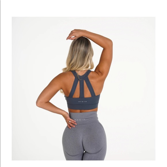 NVGTN Other - NWT NVGTN grey trio bra top